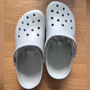 CROCS Light Gray Classic Clogs